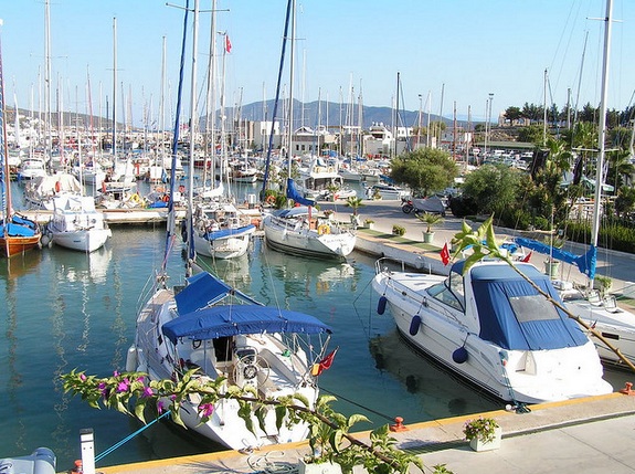 Marina in Turkey