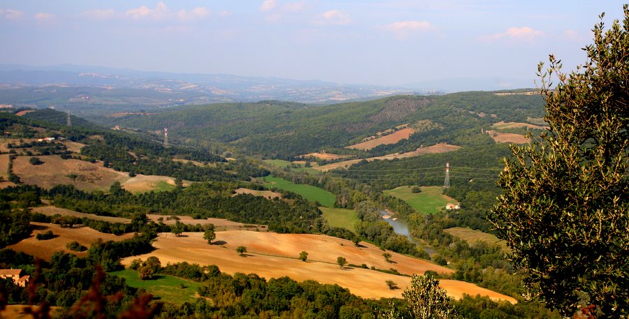 landscape of Tuscany