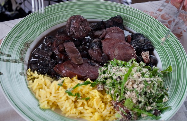 Feijoada with rice