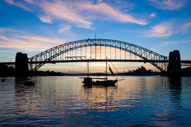 Harbour Bridge in Sydney 