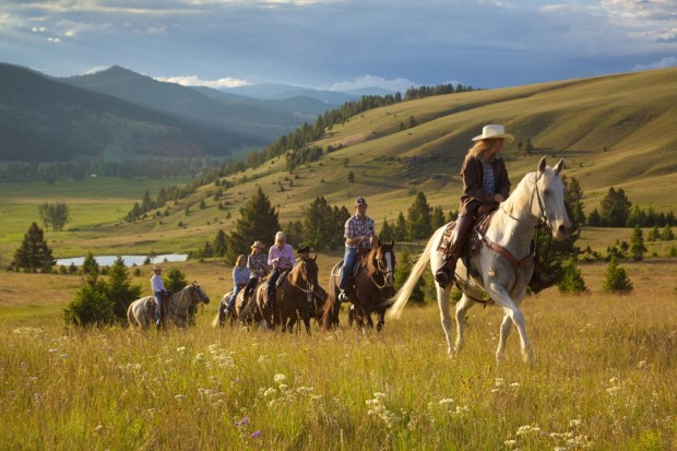 Glamping in Montana