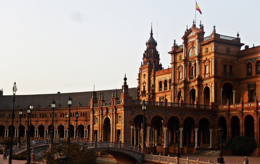 Of all the essential sights in Seville, don't miss Plaza de España!