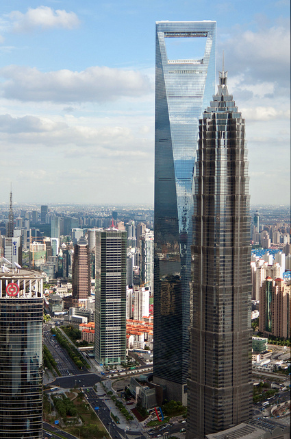 Skyscrapers in Shanghai